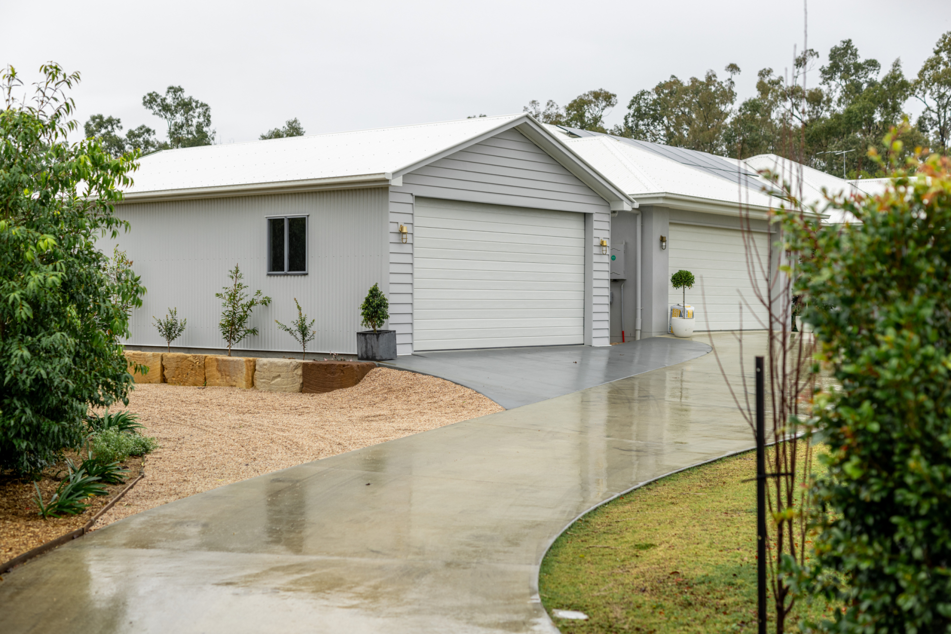 Backyard shed that enhances the home, built by R&F